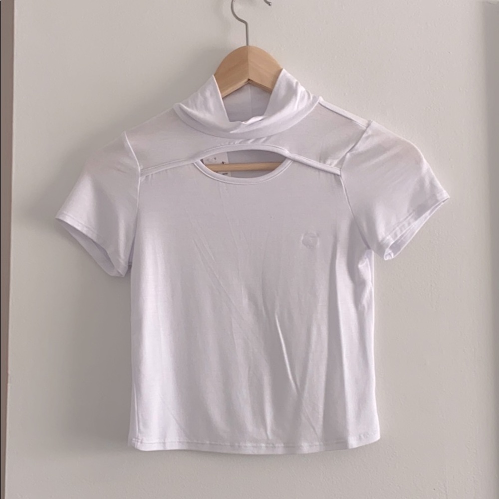 White Crop Top